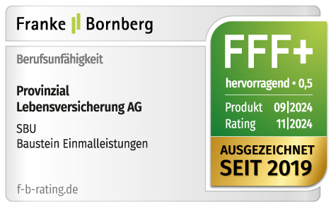 Franke & Bornberg Siegel Note FFF für die SBU Baustein Einmalleistung