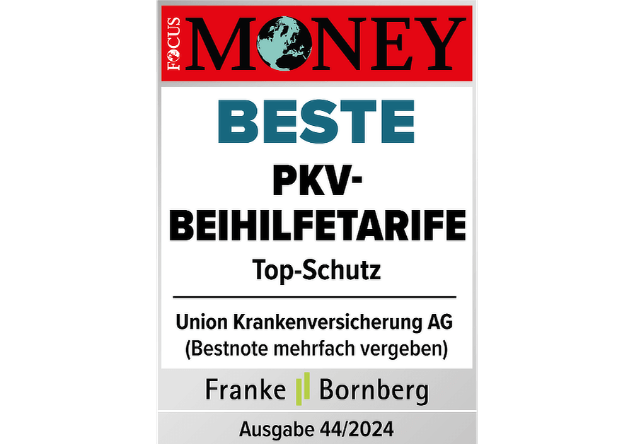 Siegel Focus Money PKV Beihilfetarife