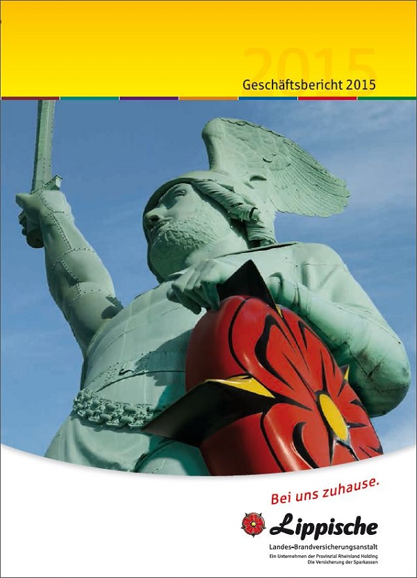 Titelbild Geschäftsbericht 2015